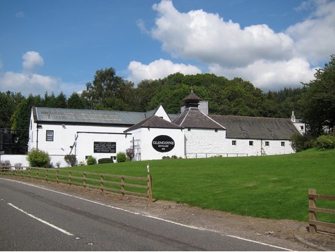 a whisky distillery - exterior