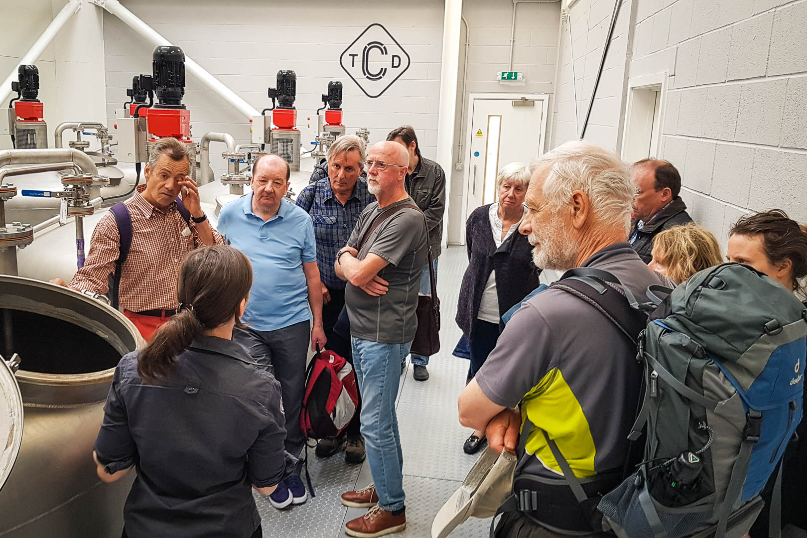 Clydeside Distillery Tour in progress