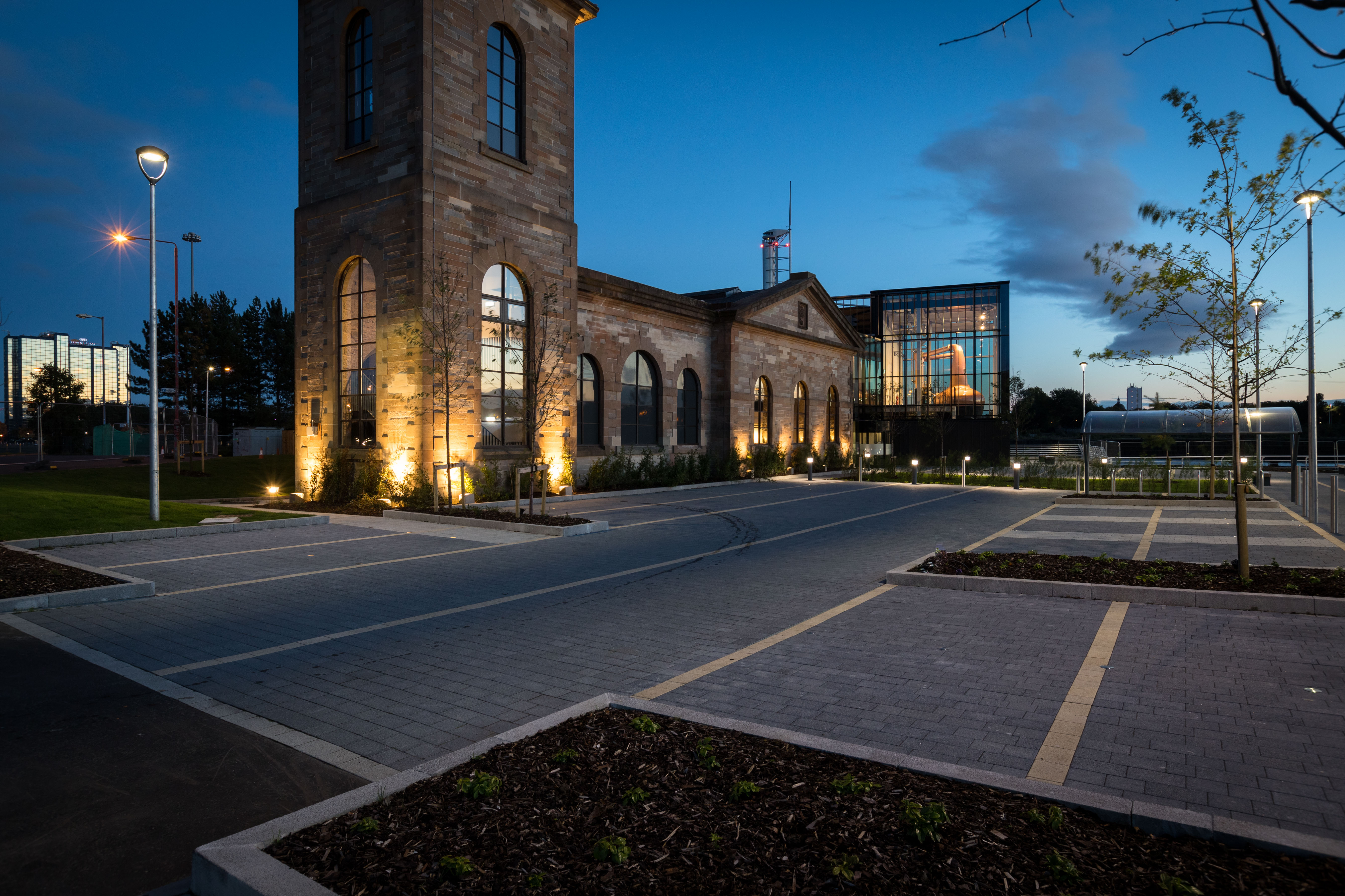 Car park space available at The Clydeside Distillery